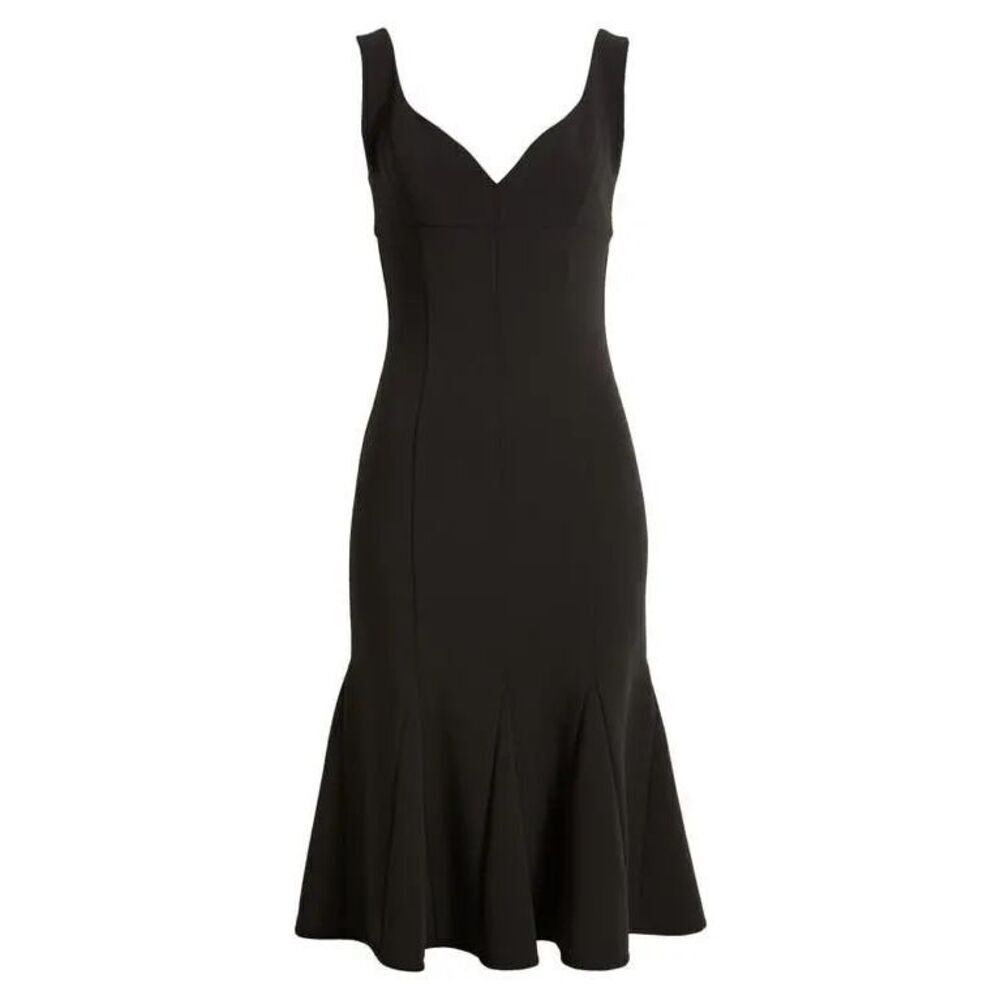 Black Halo Women's Black Sweetheart Ashlyn Sheath Dress Size 12 NWT